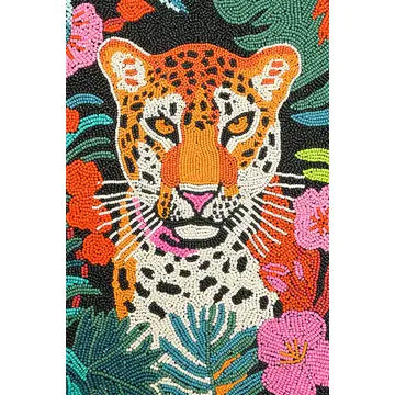 Tropical Leopard Tote