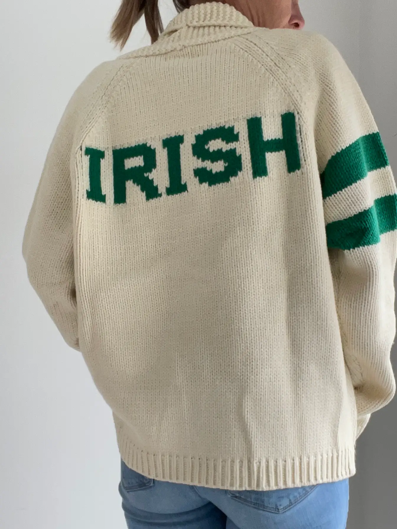 Shamrock Cardigan Natural