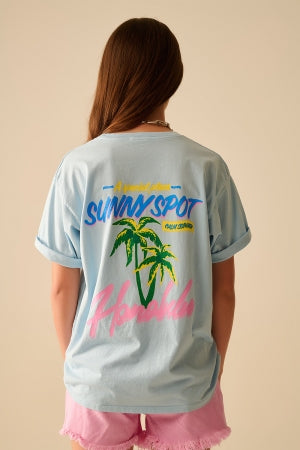 Honolulu T-Shirt Blue