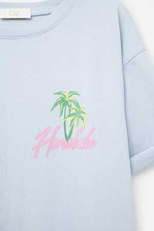 Honolulu T-Shirt Blue
