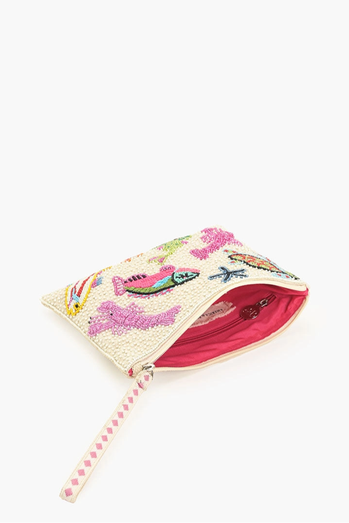 Underwater Tales Beaded Wristlet