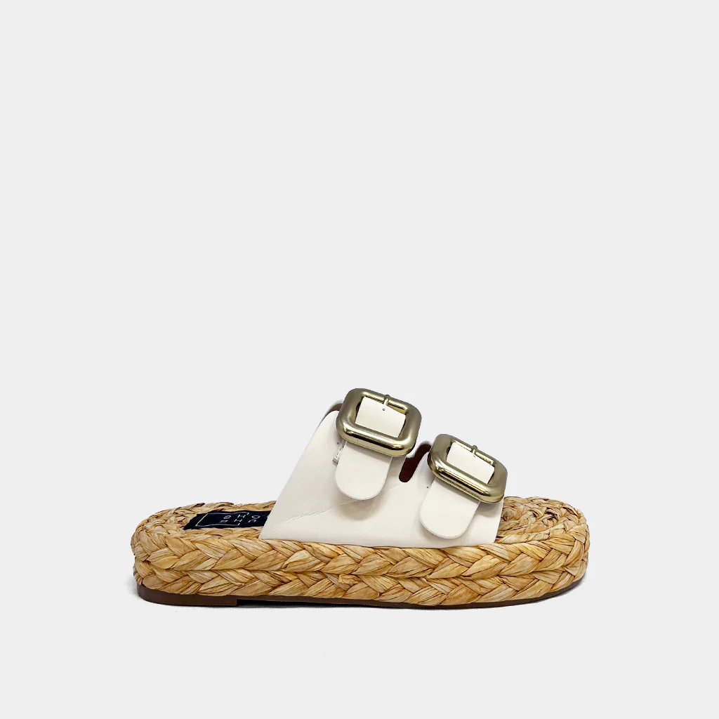 Billie Sandal Bone