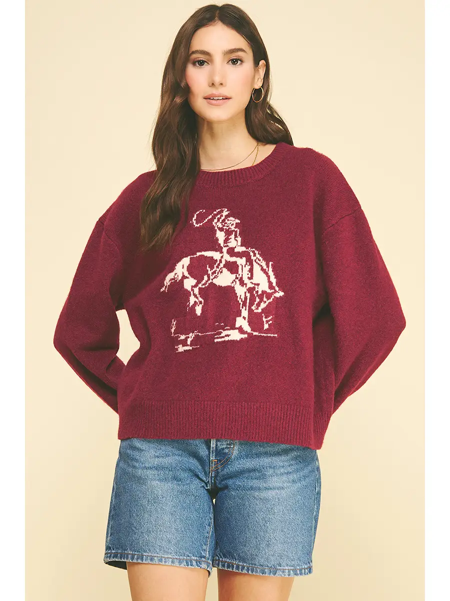 Nelly Sweater Burgundy