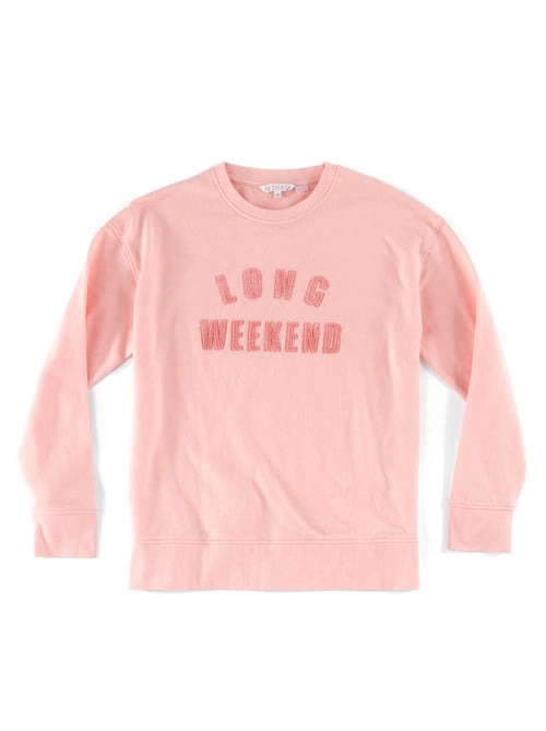Long Weekend Sweatshirt Rose