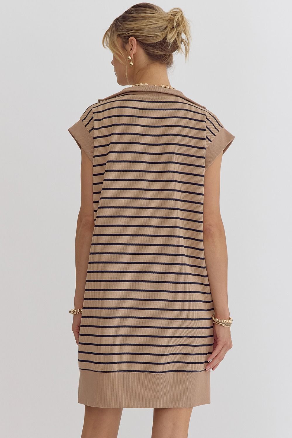 Avery Dress Taupe