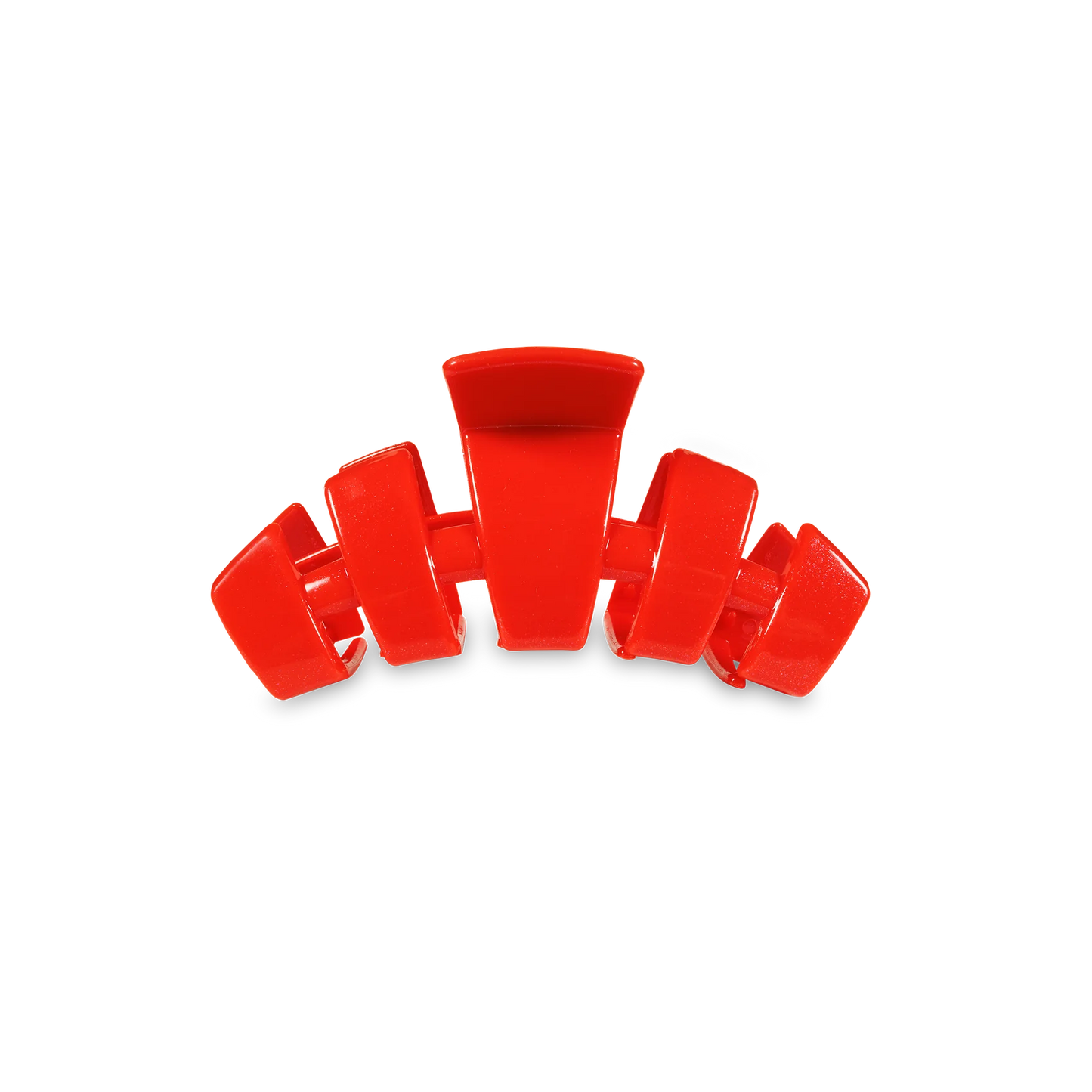 Classic Shimmer Red Hair Clip Tiny