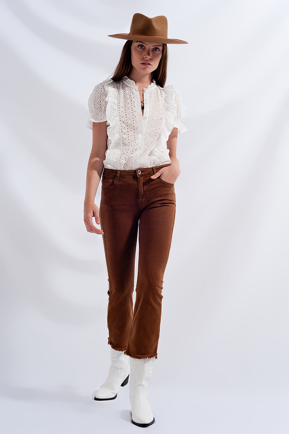 Maggie Jeans Brown