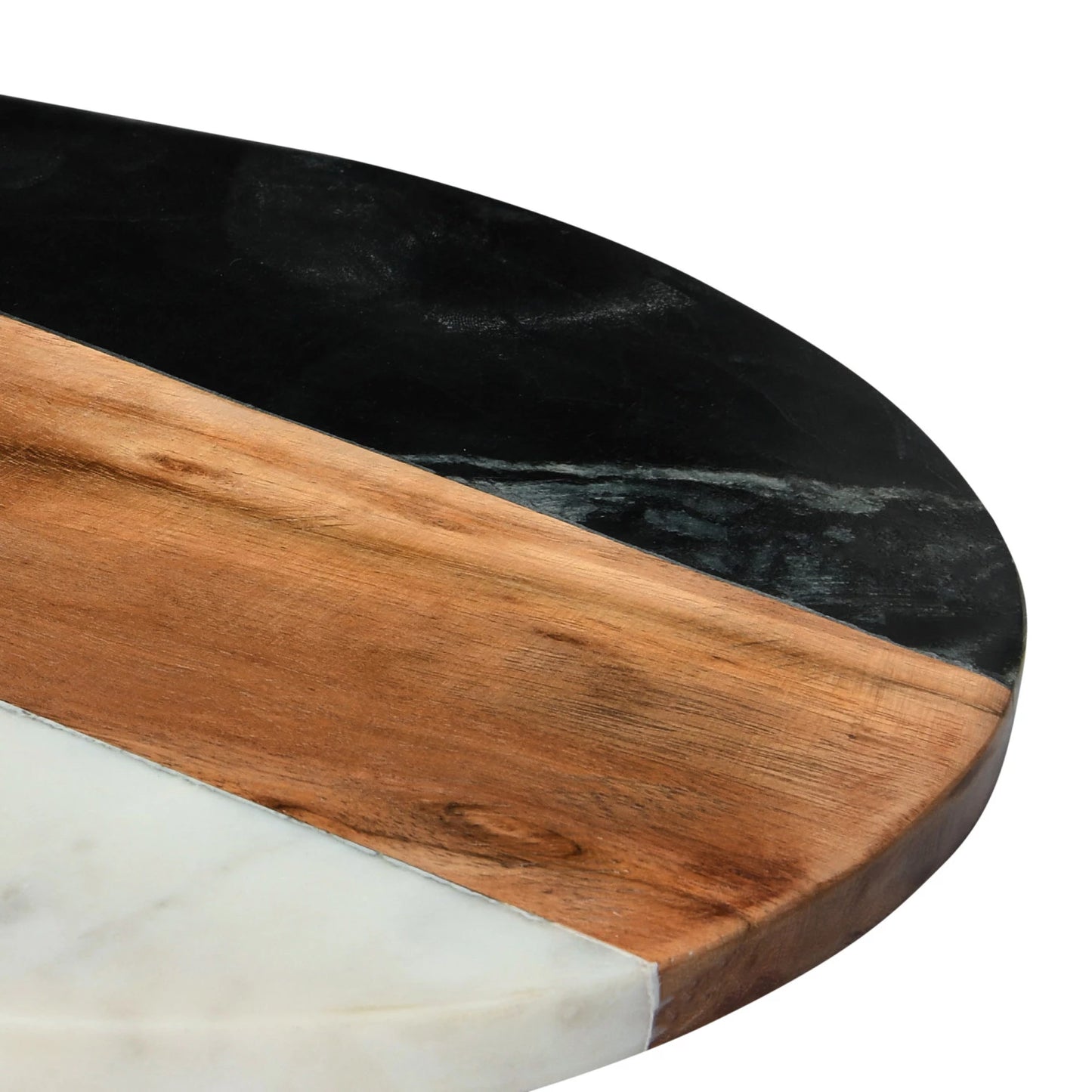 Marble & Acacia Wood Cheese Cutting Board