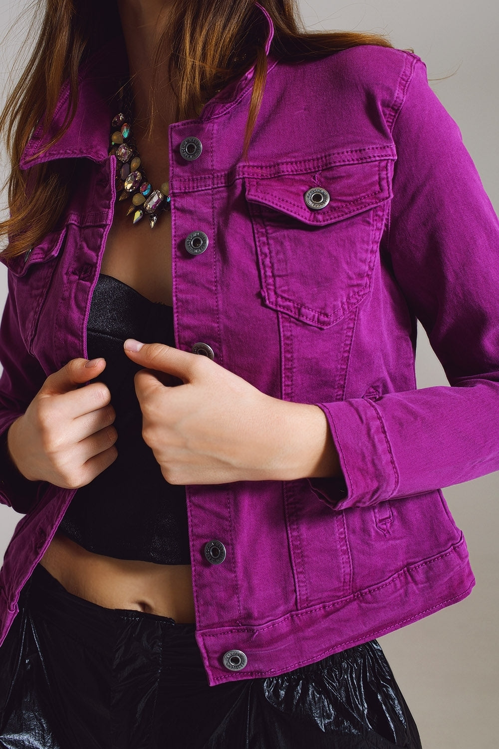 Elle Jacket Purple