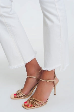 Maggie Jeans White