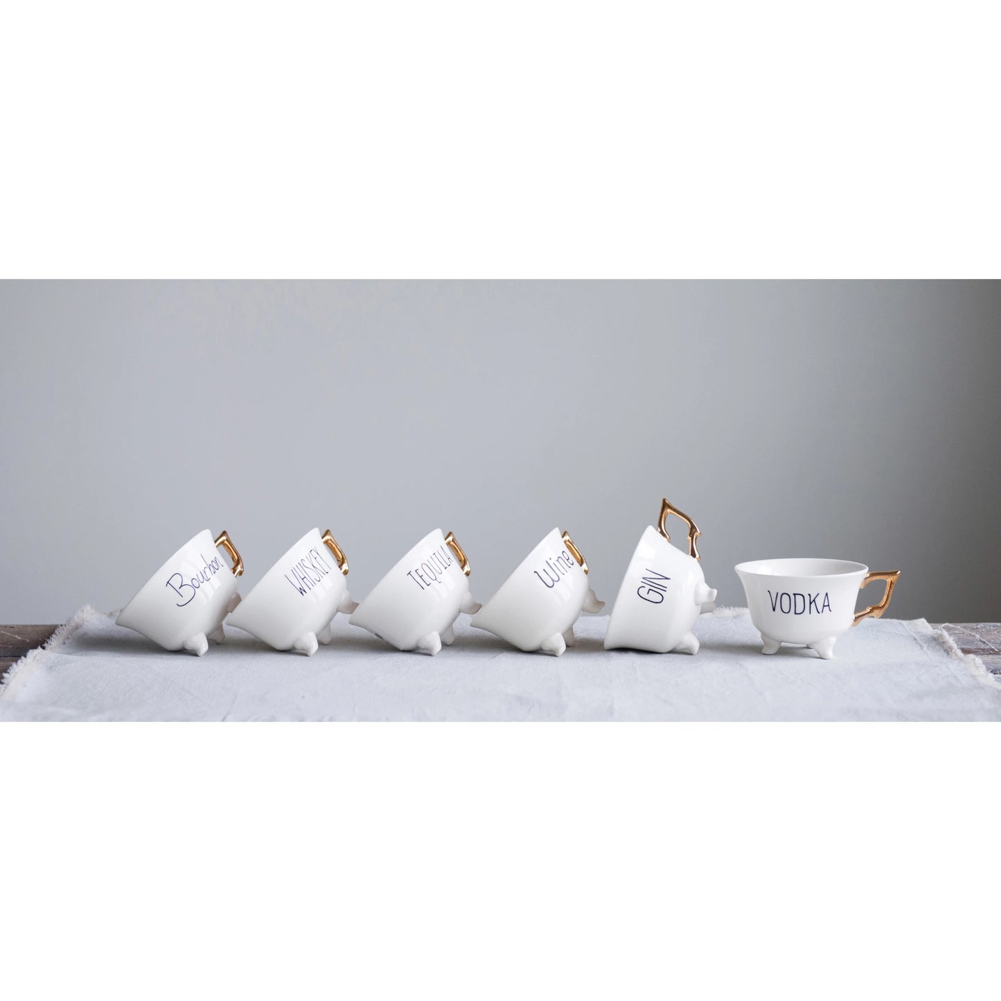 Footed Boozy Teacup