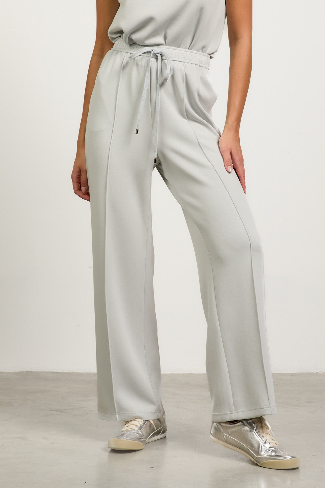 Blanche Pants Blue Fog