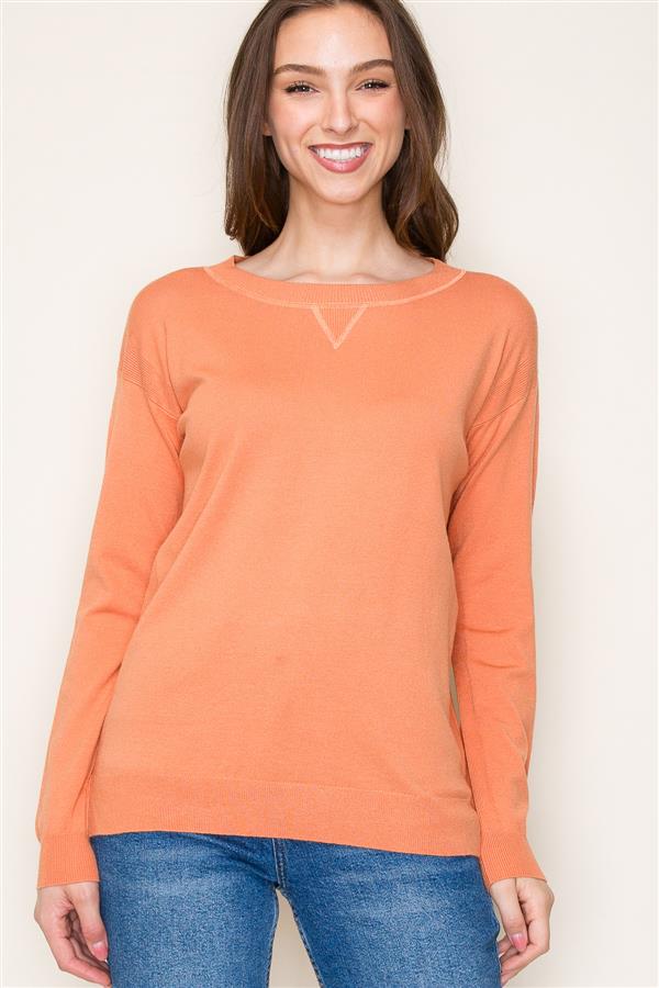 Maggie Sweater Orange