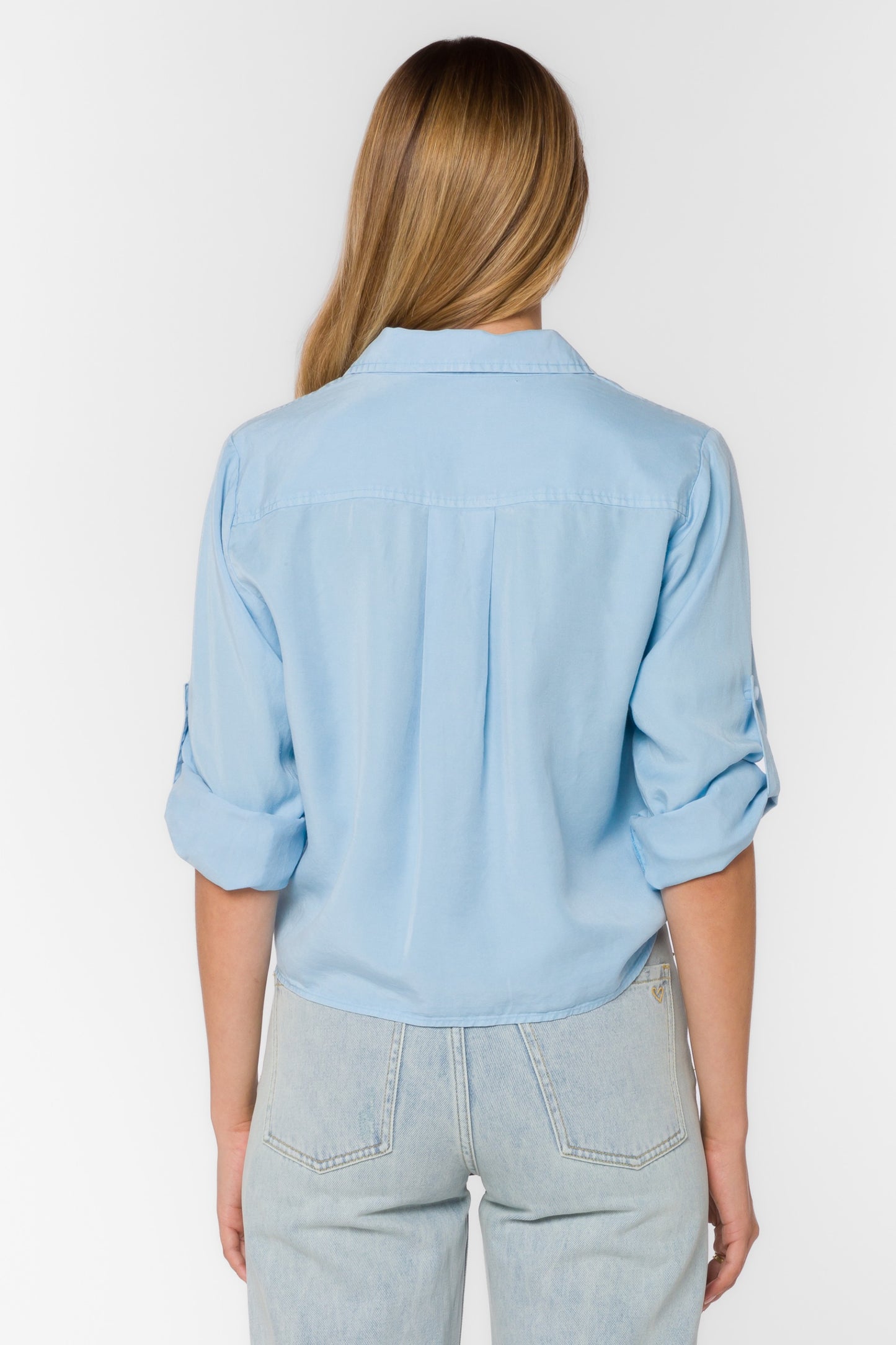 Solange Shirt Cool Blue