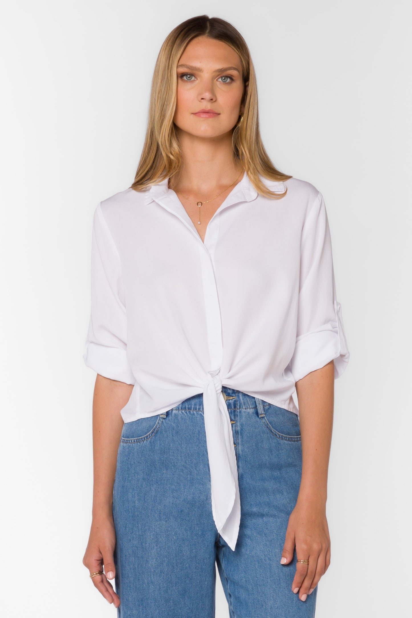 Solange Shirt White