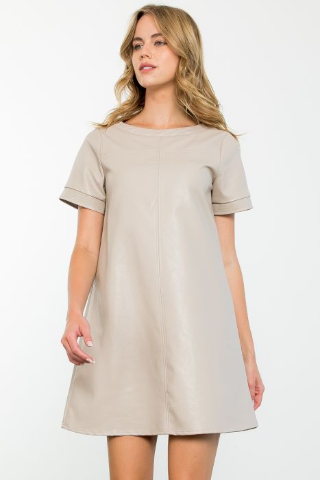 Tatum Dress Taupe