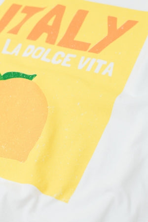 Italy T-Shirt White