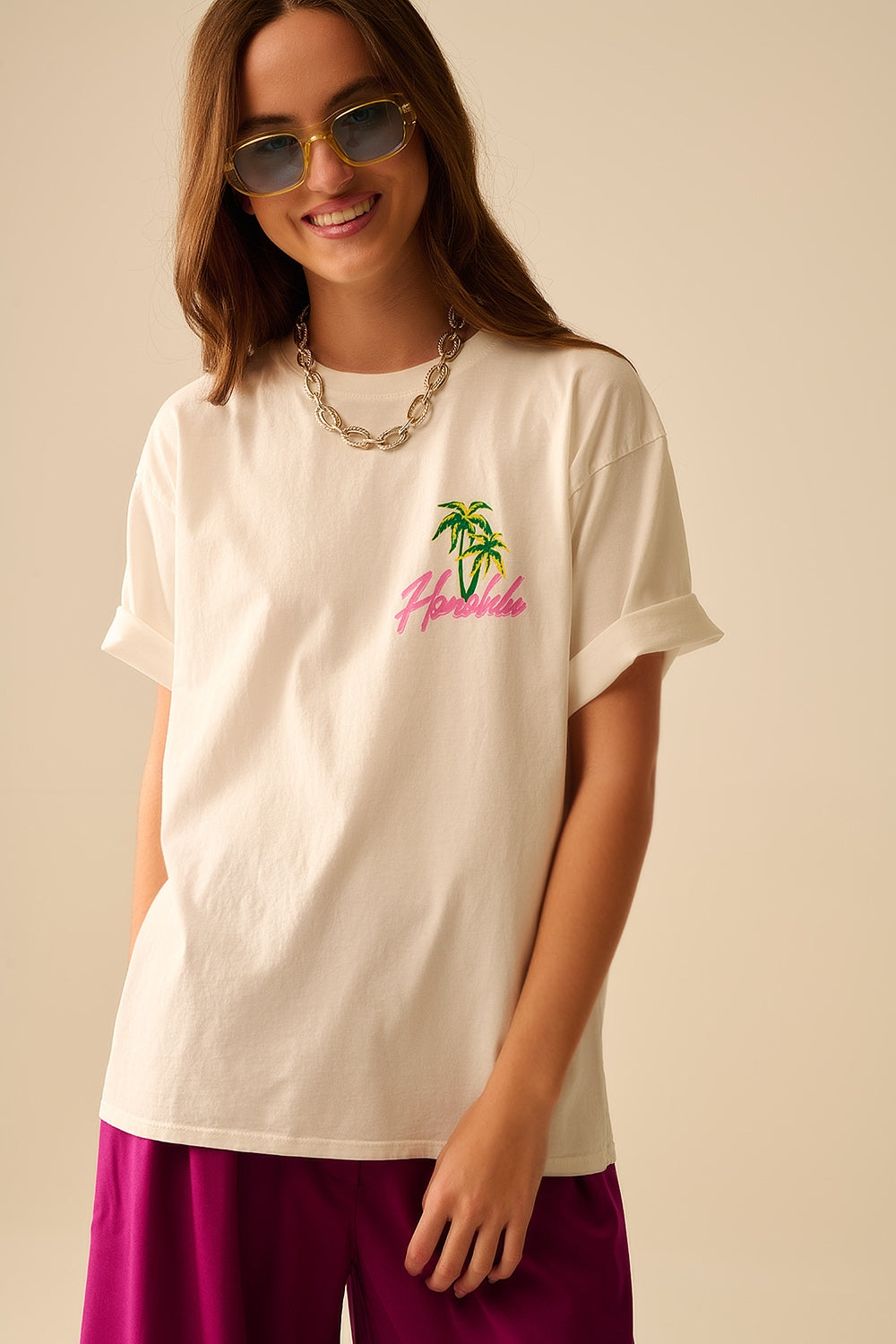 Honolulu T-Shirt White