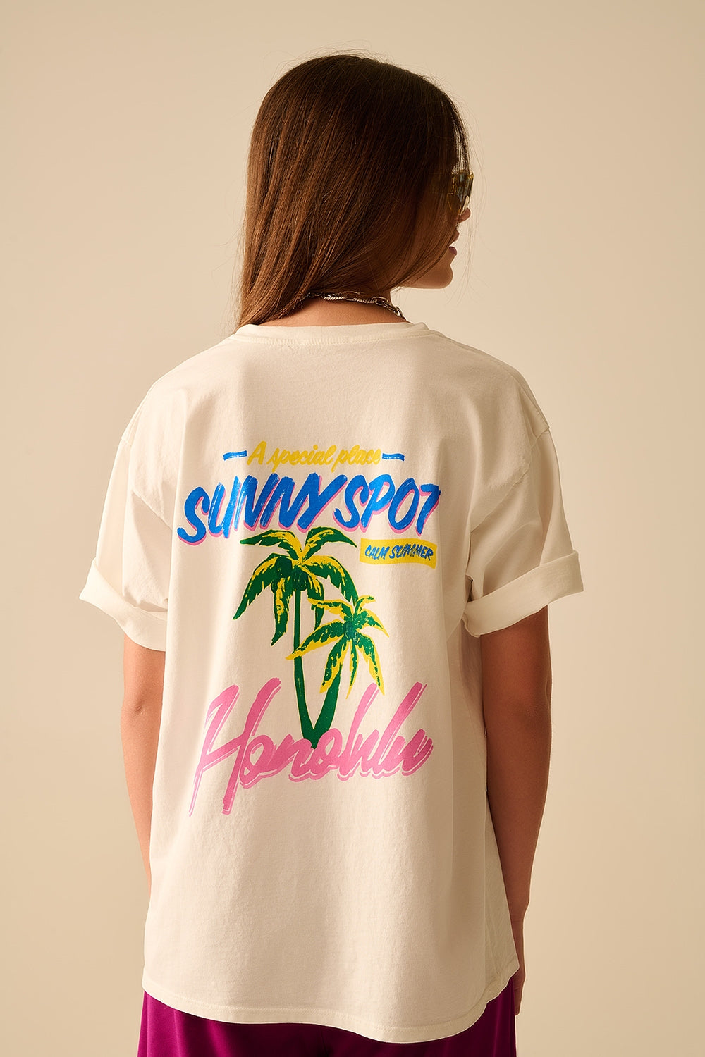 Honolulu T-Shirt White