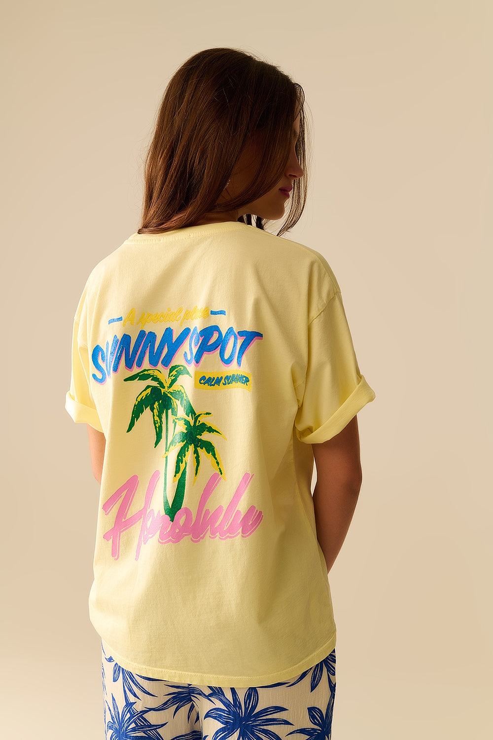 Honolulu T-Shirt Yellow