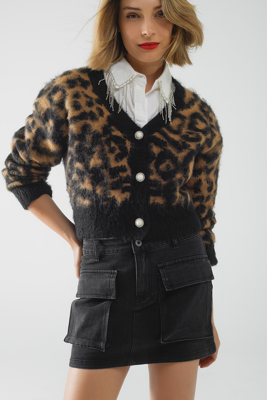 Leo Cardigan Camel