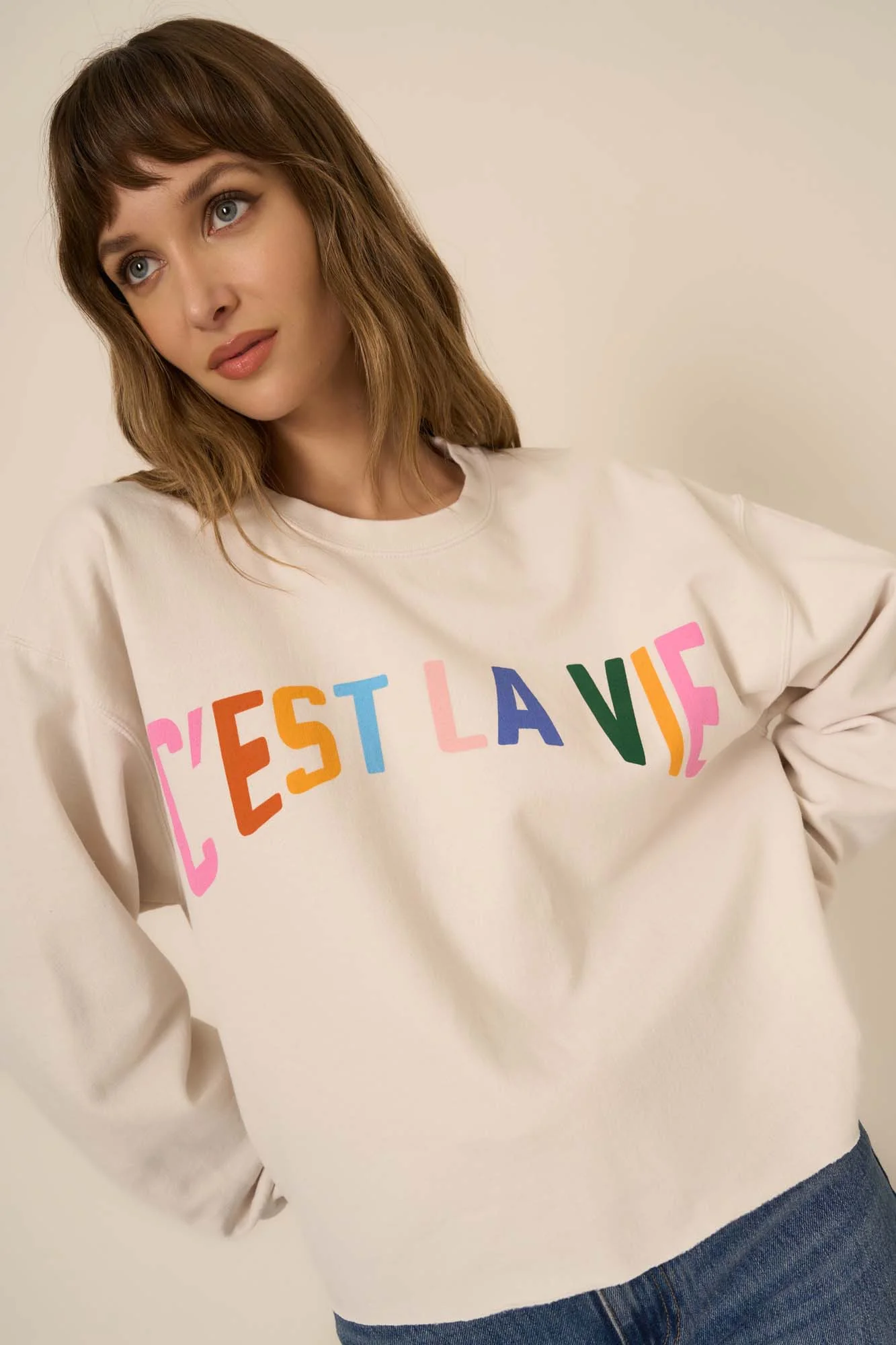C'est la Vie Sweatshirt