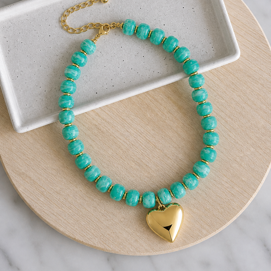 Maddie Necklace Red