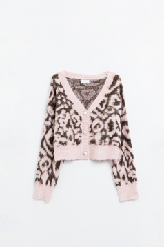 Leo Cardigan Pink