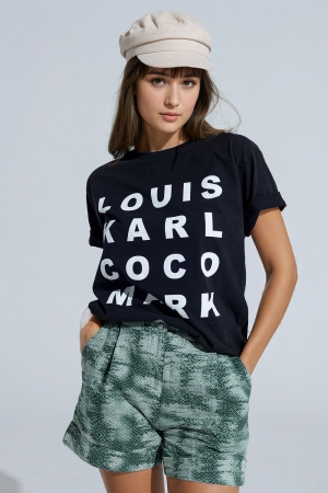 Designer T-Shirt Black