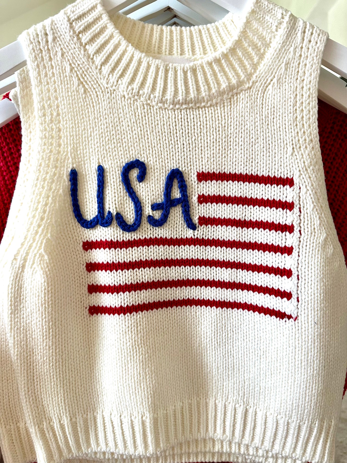 USA Sleeveless Top