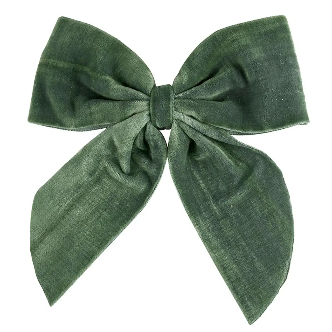 Velvet Bow Napkin Ties Forest