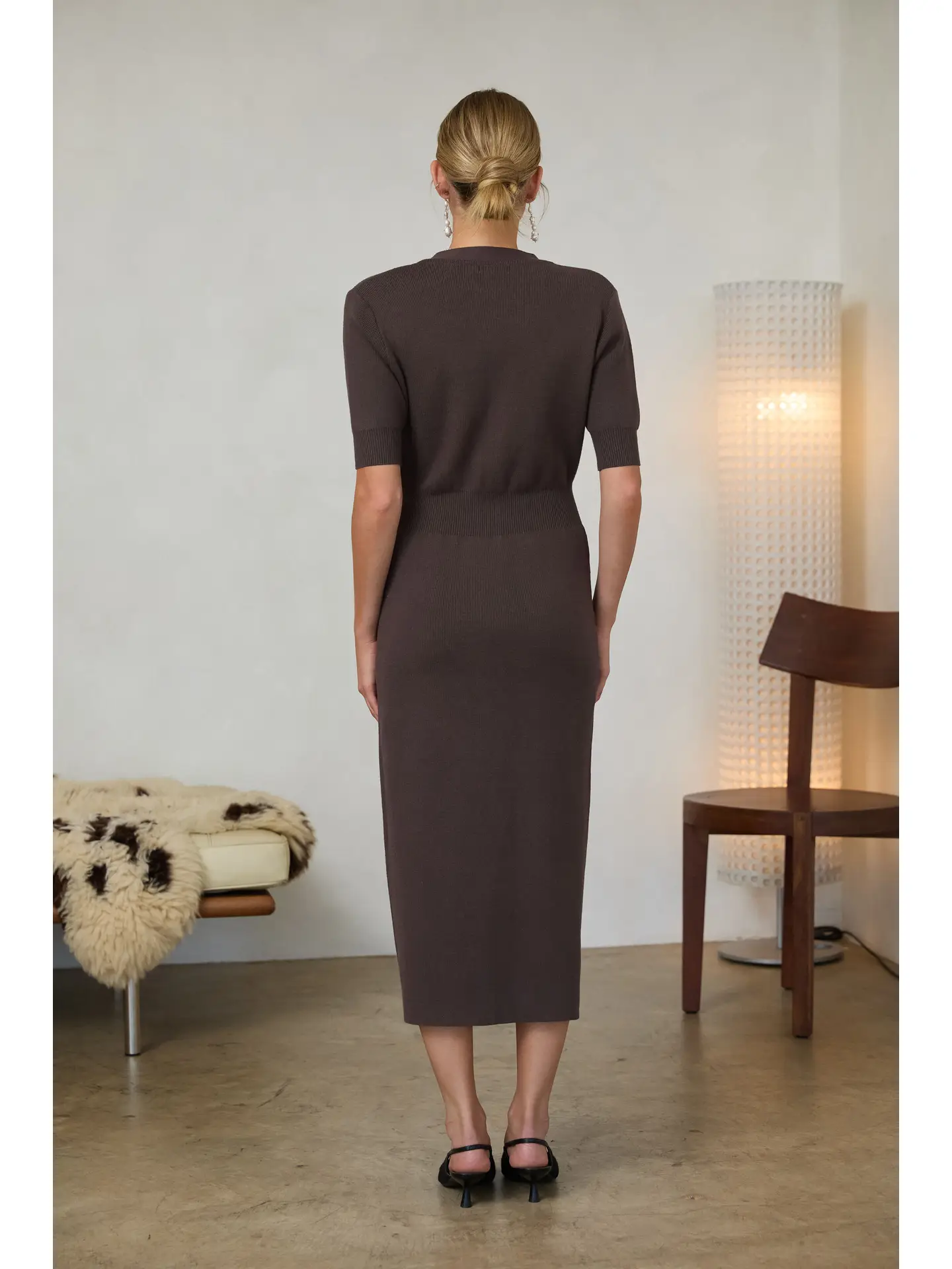 Brinley Dress Chocolate