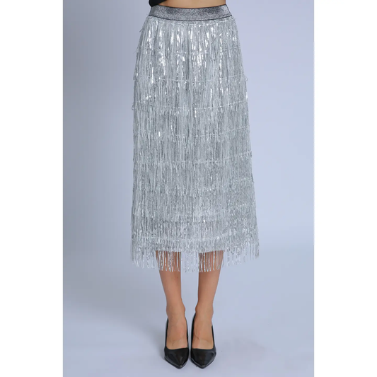 Ziggy Skirt Metallic