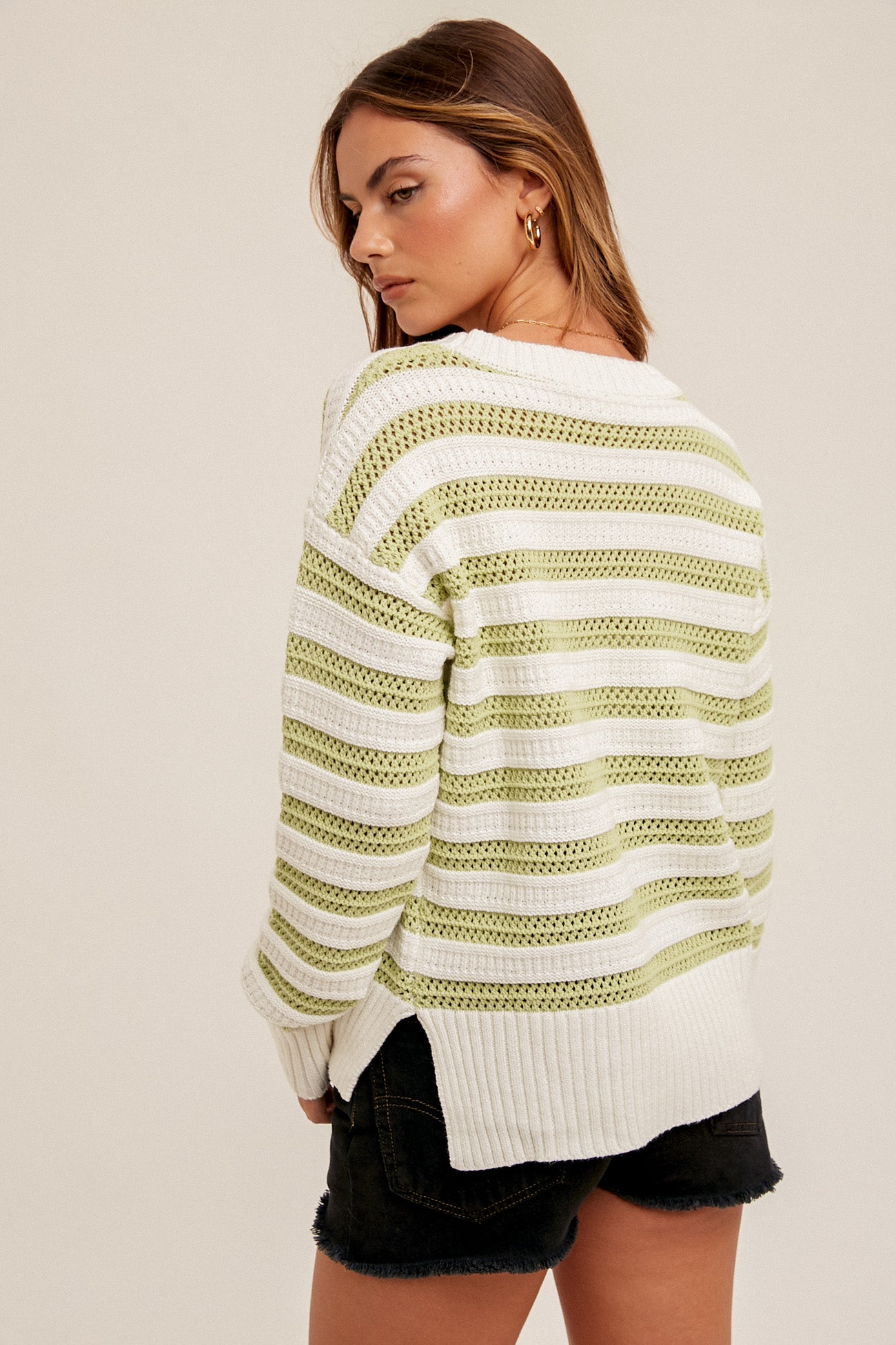 Taylor Sweater Lime