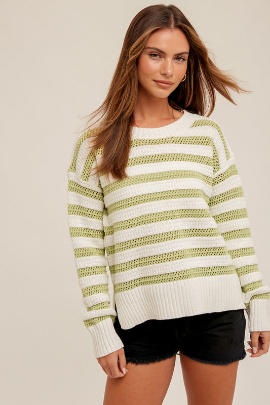 Taylor Sweater Lime