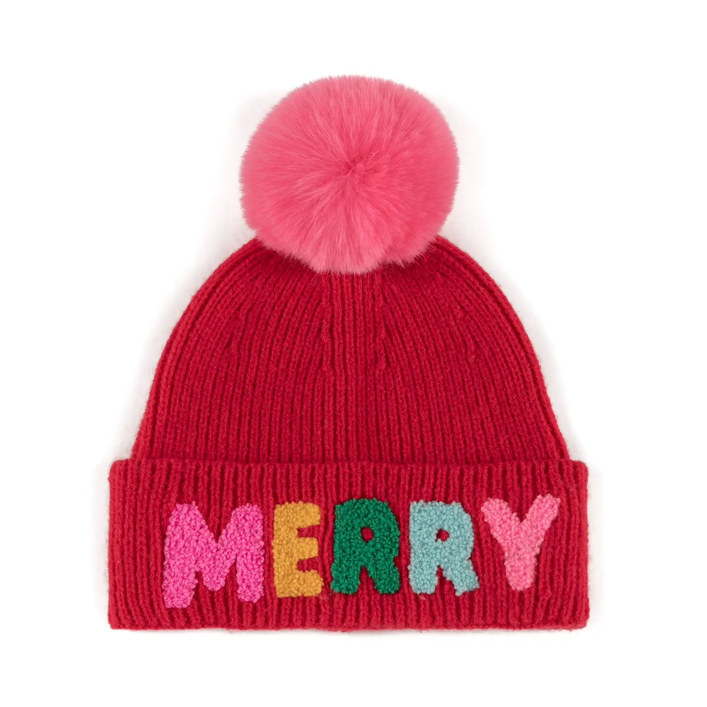 Merry Beanie Hat Red