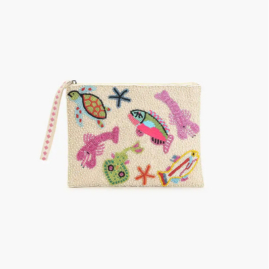 Underwater Tales Beaded Wristlet