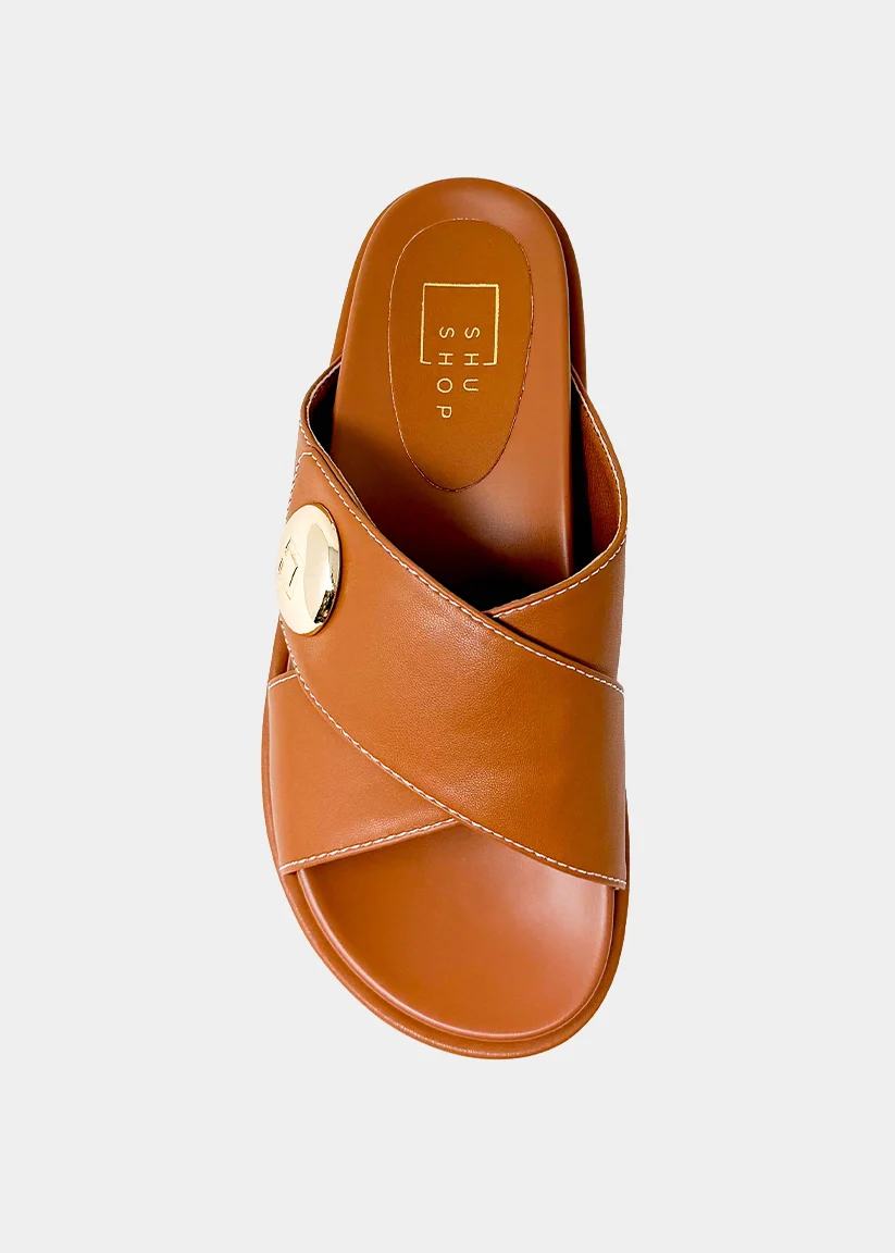 Katie Sandals Camel