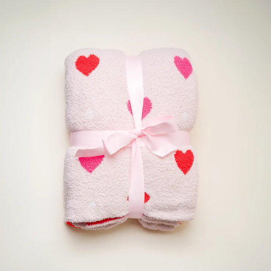 Heart Valentine Luxe Blanket