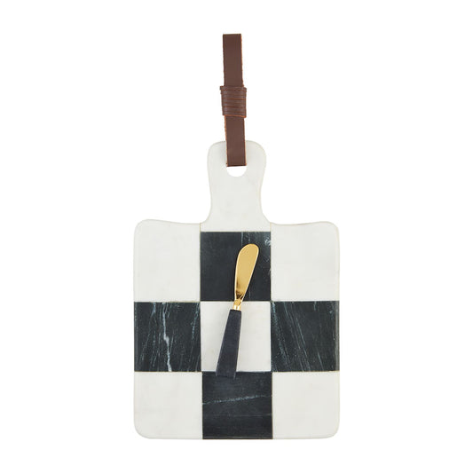 Marble Checkered Board Set