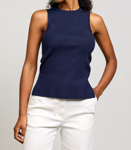 Greta Tank Navy