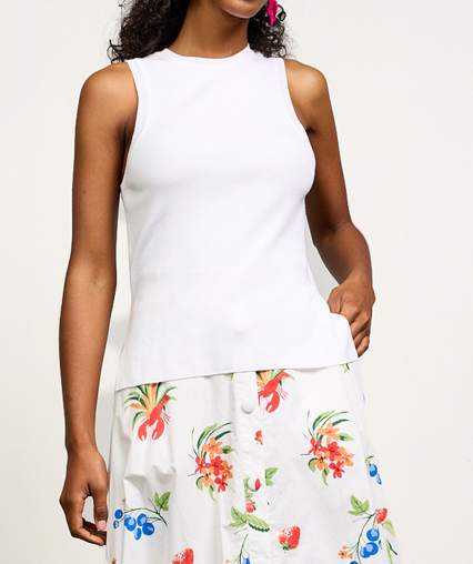 Greta Tank Off White
