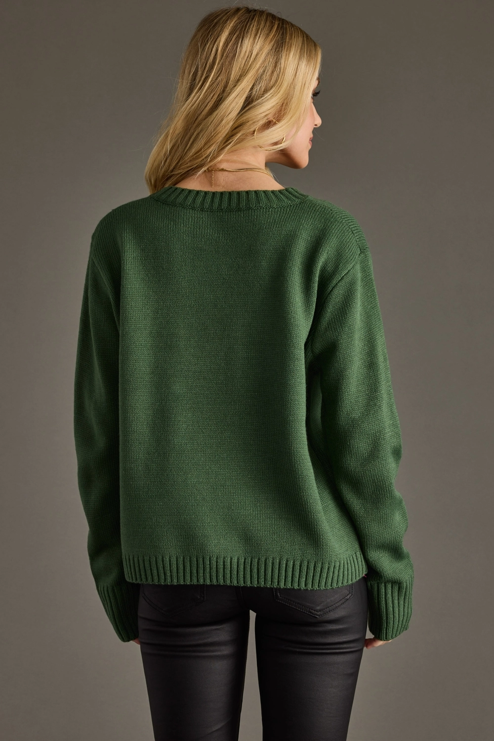 Merry Sweater Hunter Green