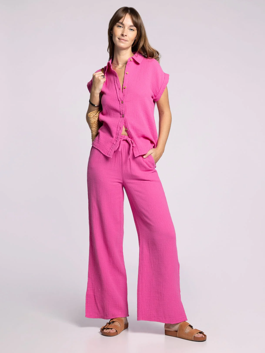 Verna Pants Fuschia