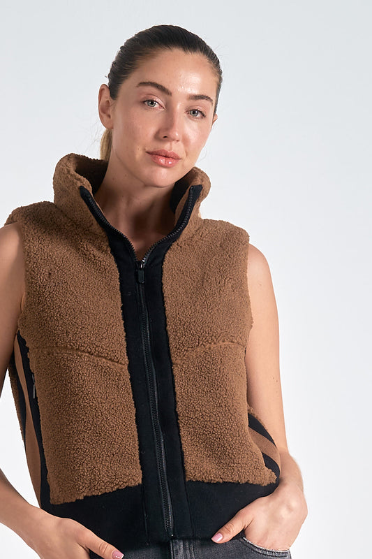 Anna Vest Camel