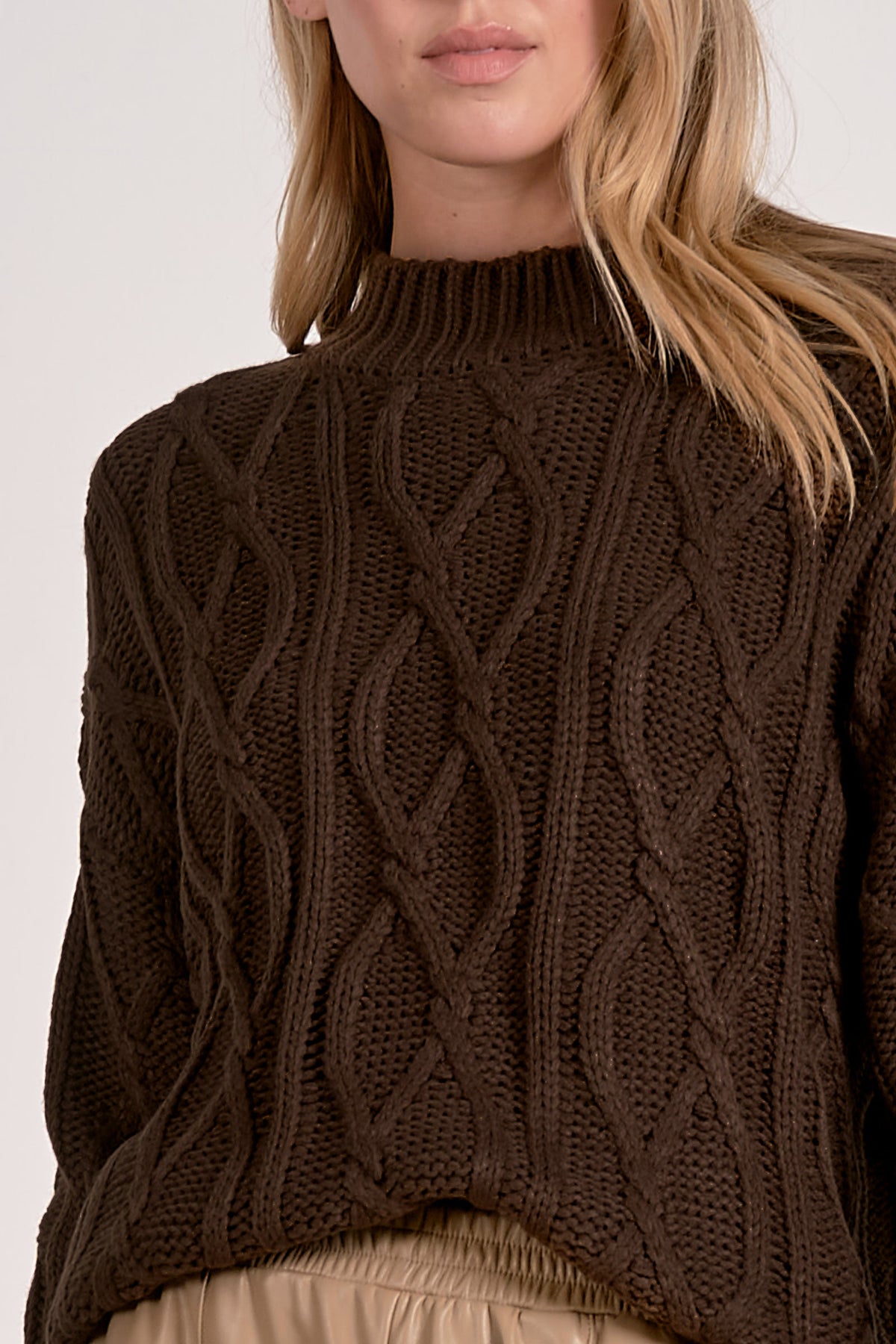Irene Sweater Chocolate