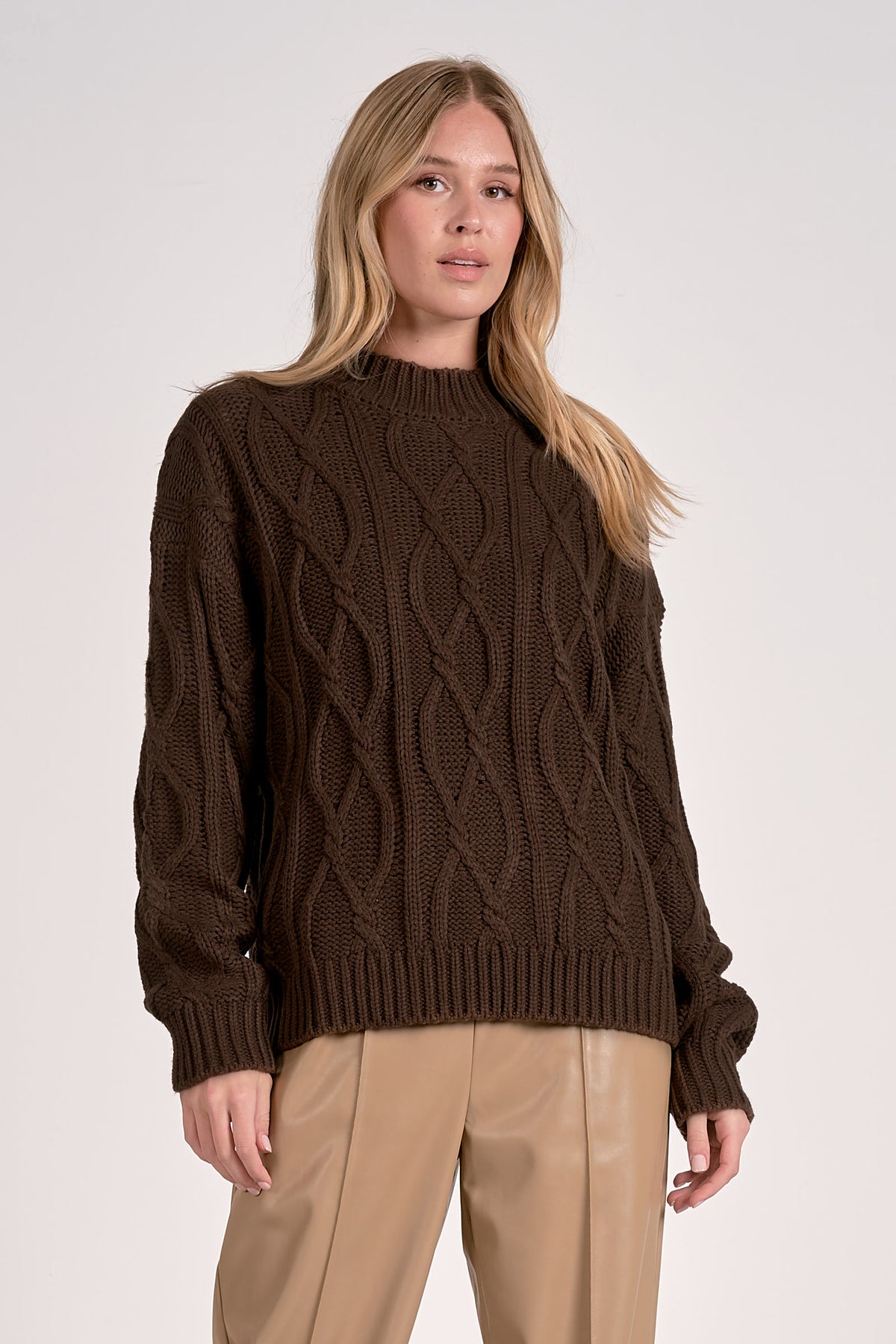 Irene Sweater Chocolate