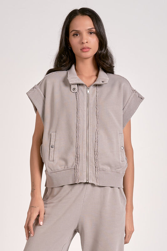 Ainsley Vest Grey