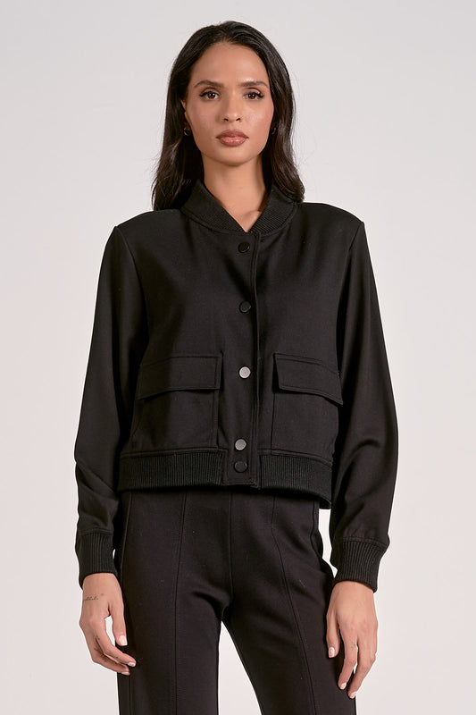 Simone Bomber Black