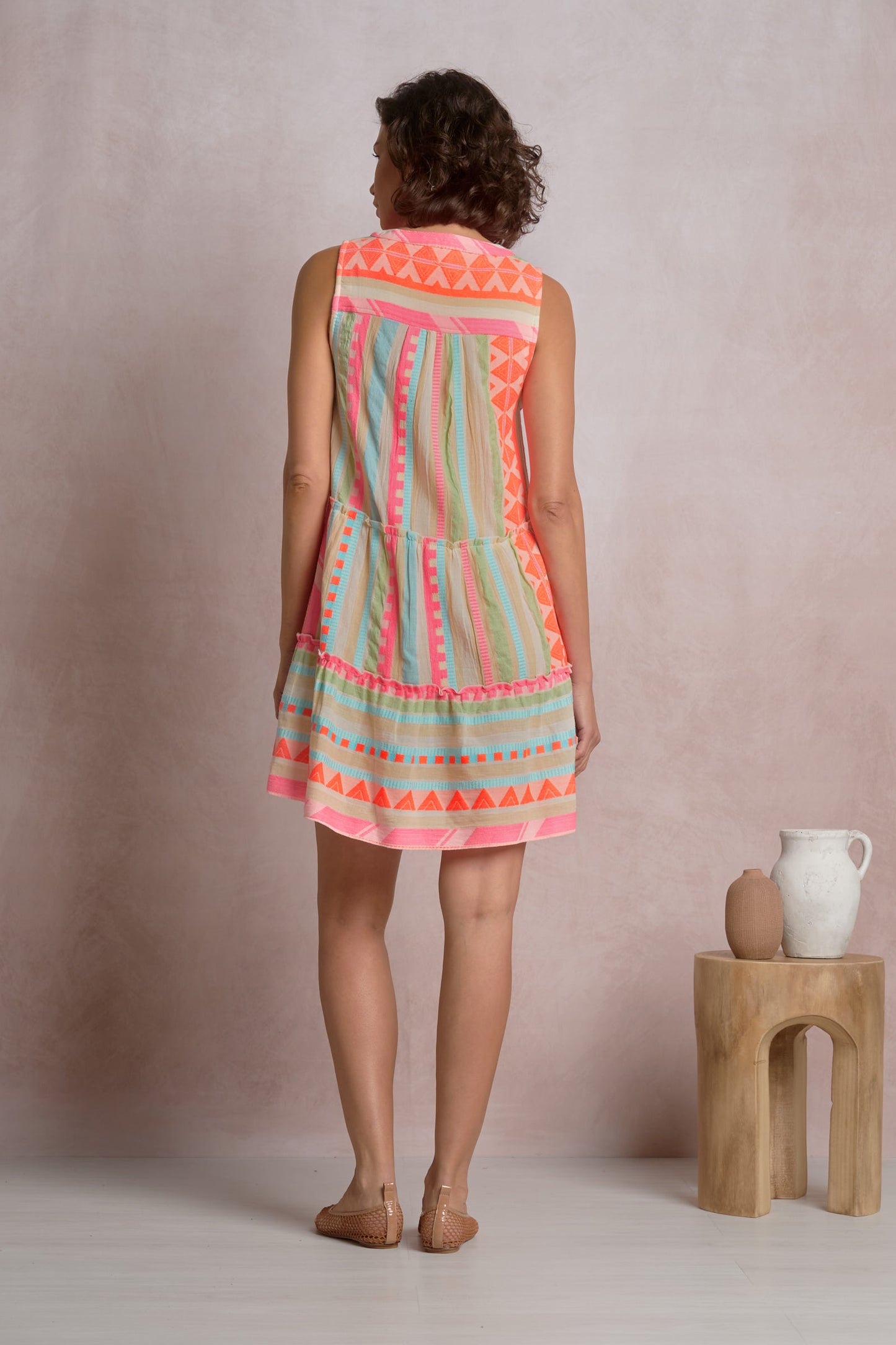 Jensen Dress Neon